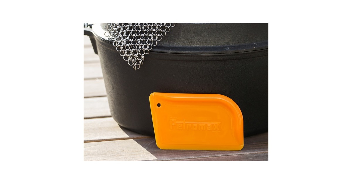 Petromax Schaber für Feuertöpfe + Pfannen(orange)