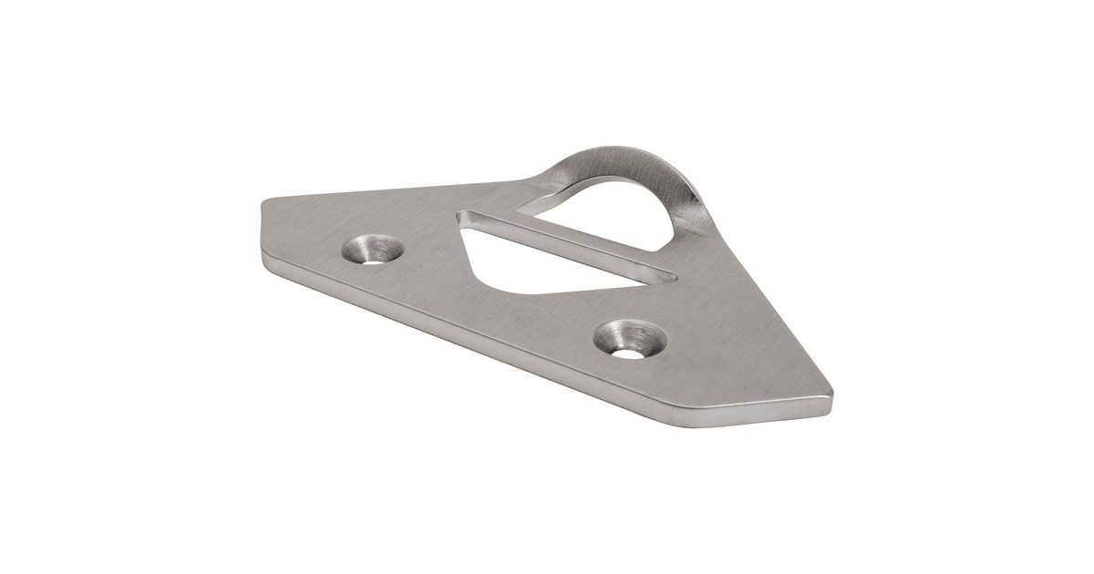 Petromax Schlossplatte mit Flaschenöffner, Diebstahlschutz(edelstahl)