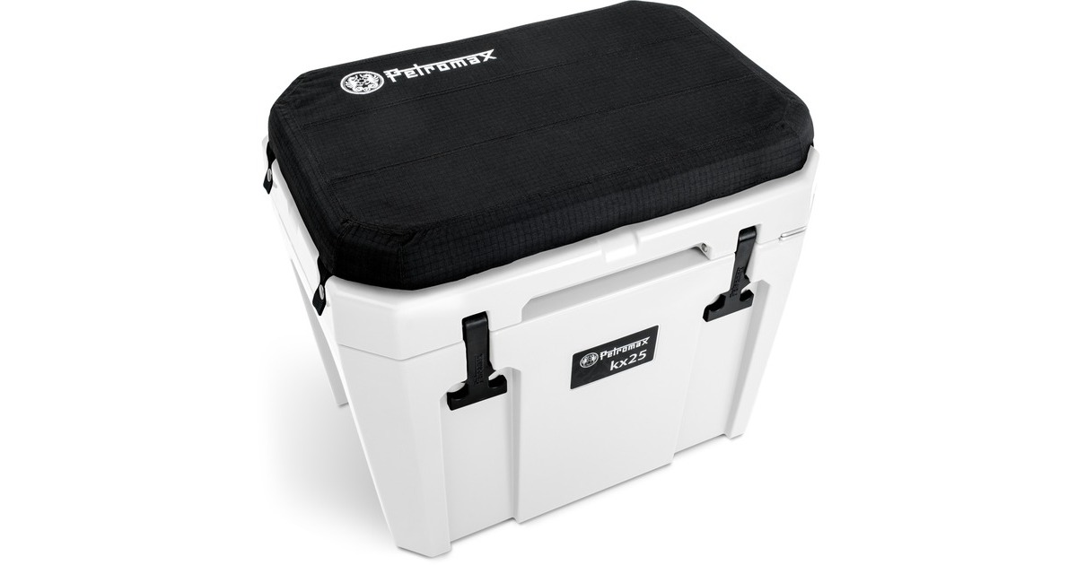 Petromax Sitzkissen für Kühlbox kx25, Camping-Kissen(schwarz)
