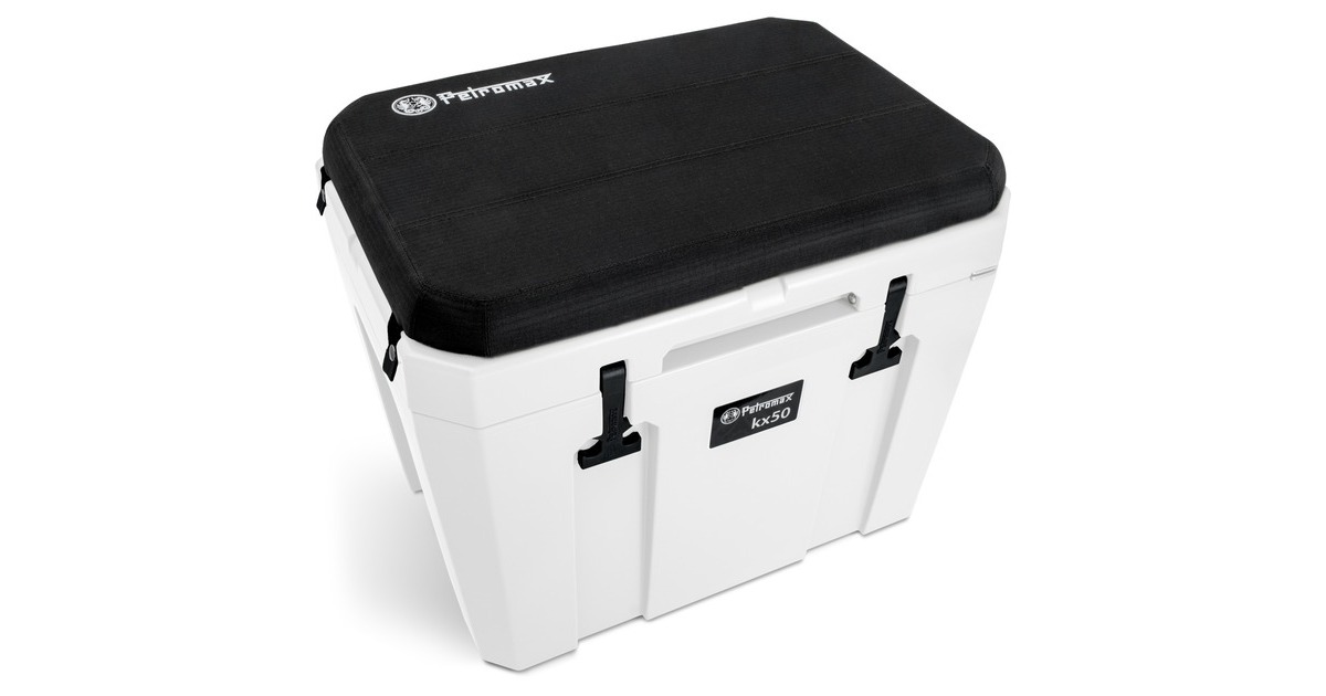 Petromax Sitzkissen für Kühlbox kx50, Camping-Kissen(schwarz)