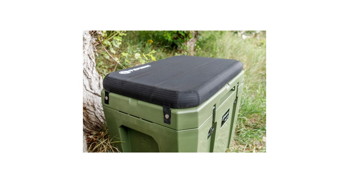 Petromax Sitzkissen für Kühlbox kx50, Camping-Kissen(schwarz)