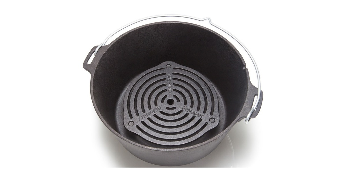 Petromax Stapelrost aus Gusseisen gr-s, Grillrost(schwarz, Ø 23cm)