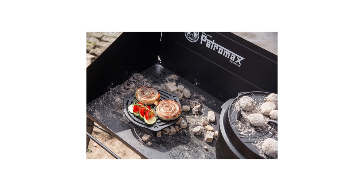 Petromax Stapelrost aus Gusseisen gr-s, Grillrost(schwarz, Ø 23cm)
