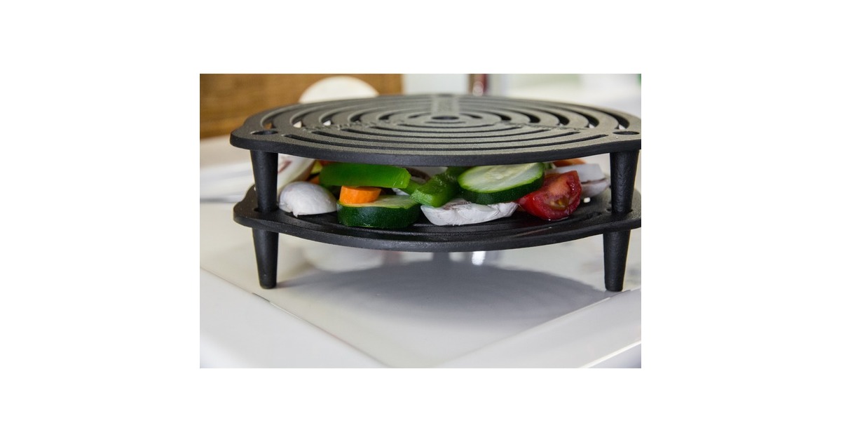 Petromax Stapelrost aus Gusseisen gr-s, Grillrost(schwarz, Ø 23cm)