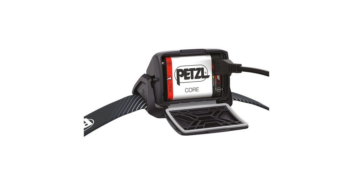 Petzl ACTIK CORE, LED-Leuchte(grau, mit CORE-Akku)