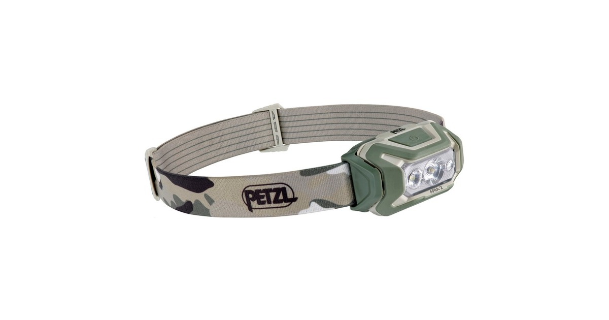 Petzl ARIA 2 RGB, LED-Leuchte(hellbraun/grün)