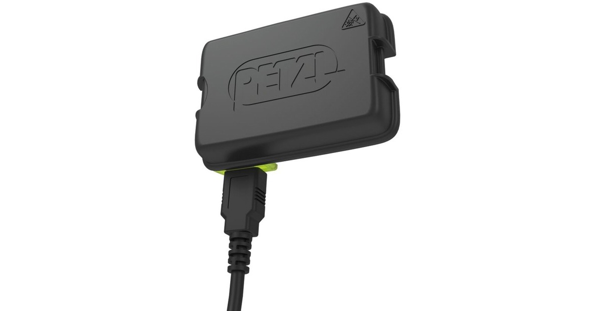 Petzl Akku E092DB00, für SWIFT RL(schwarz, für Stirnlampe)