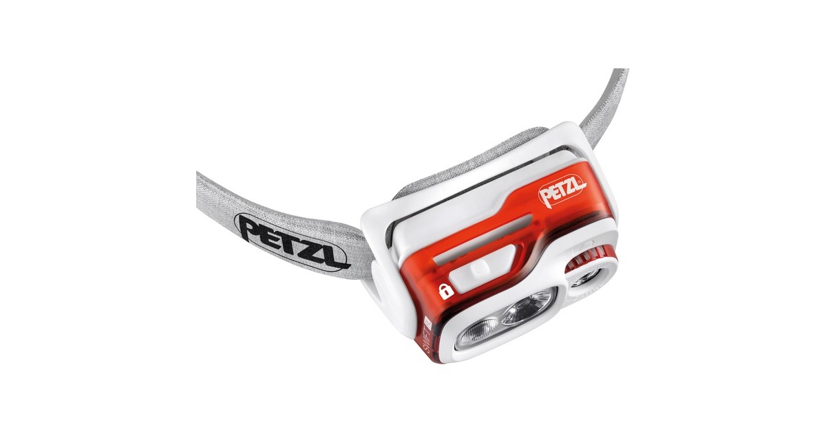 Petzl SWIFT RL, LED-Leuchte(orange/grau, Outlet) Petzl SWIFT RL, LED-Leuchte(orange/grau, Outlet)