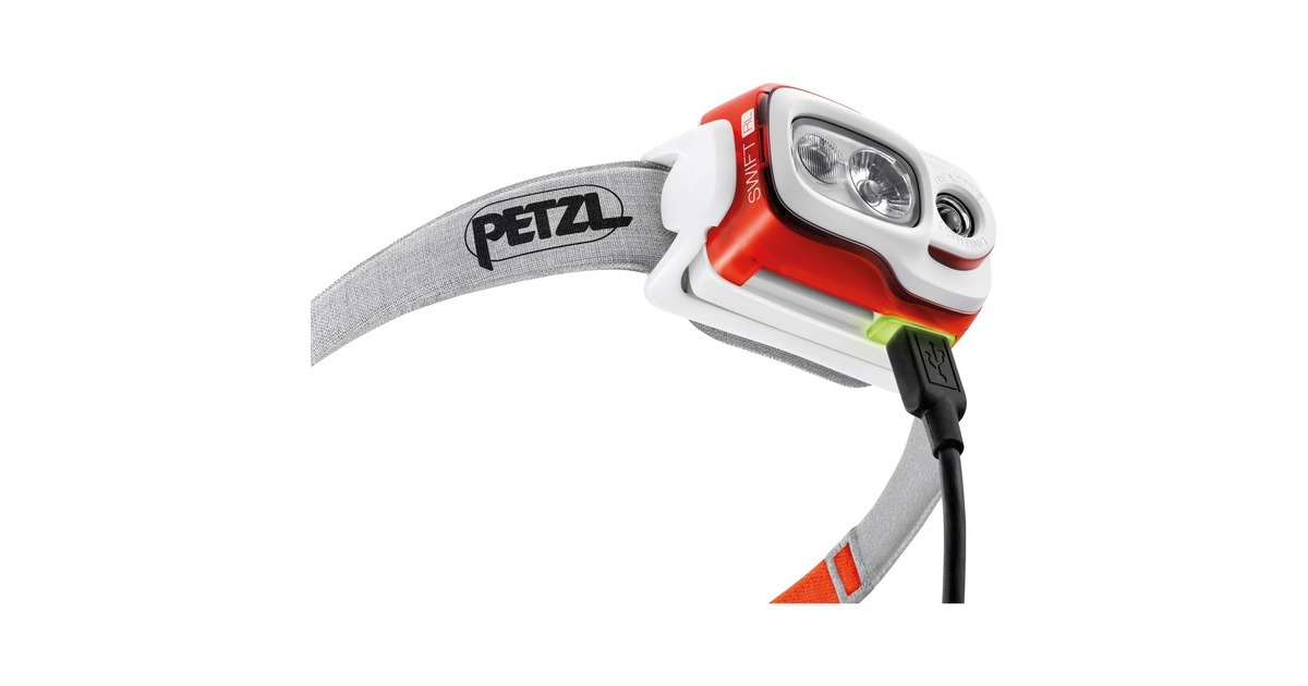 Petzl SWIFT RL, LED-Leuchte(orange/grau, Outlet) Petzl SWIFT RL, LED-Leuchte(orange/grau, Outlet)