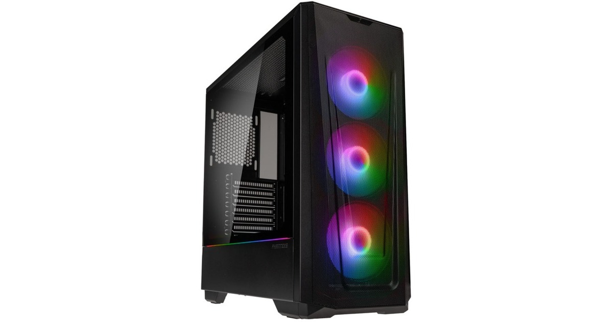 Phanteks Eclipse G360A, Tower-Gehäuse(schwarz, Tempered Glass)