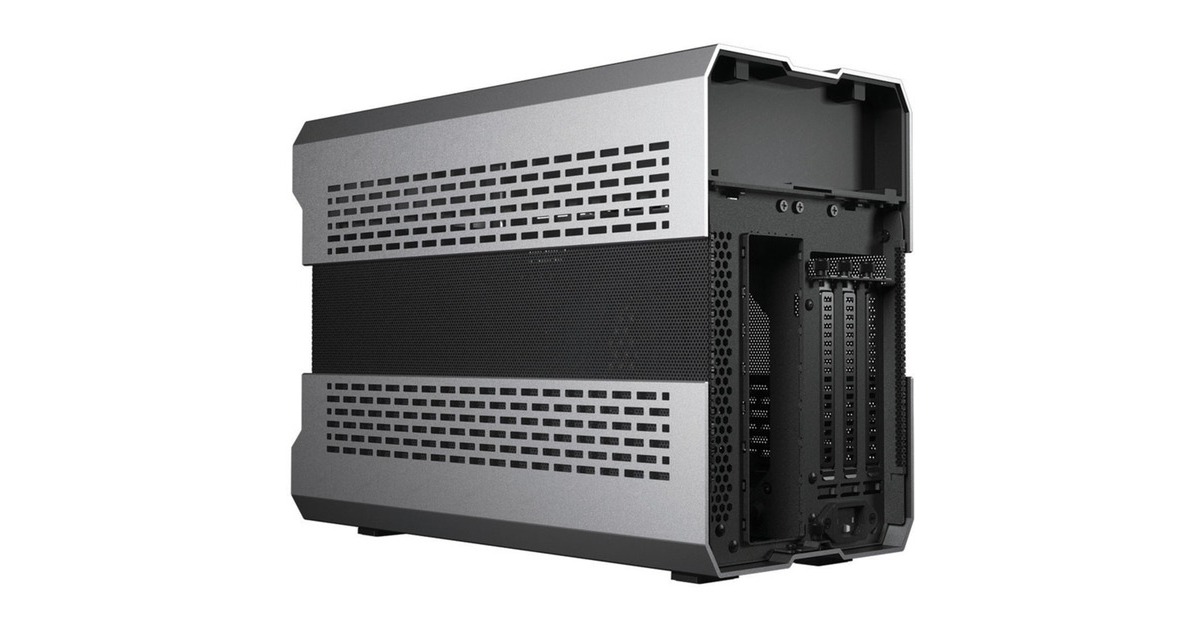 Phanteks Evolv Shift XT , Tower-Gehäuse(silber, Tempered Glass)