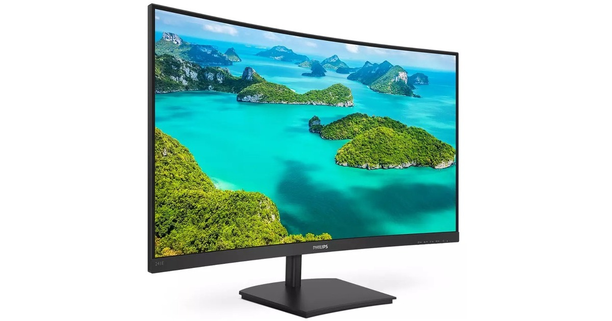Philips 241E1SC/00, LED-Monitor(60 cm (24 Zoll), schwarz, FullHD, VA, AMD Free-Sync, HDMI) Philips 241E1SC/00, LED-Monitor(60 cm (24 Zoll), schwarz, FullHD, VA, AMD Free-Sync, HDMI)
