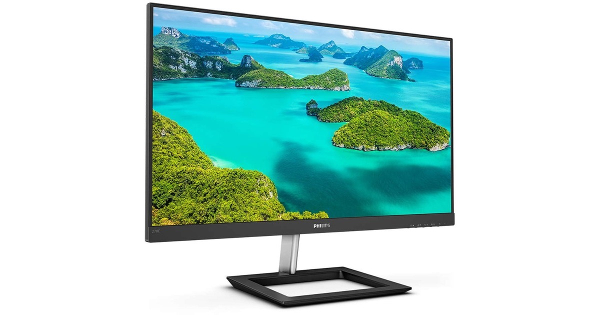 Philips 278E1A/00, LED-Monitor(68.6 cm (27 Zoll), schwarz/silber, UltraHD/4K, IPS, HDMI) Philips 278E1A/00, LED-Monitor(68.6 cm (27 Zoll), schwarz/silber, UltraHD/4K, IPS, HDMI)