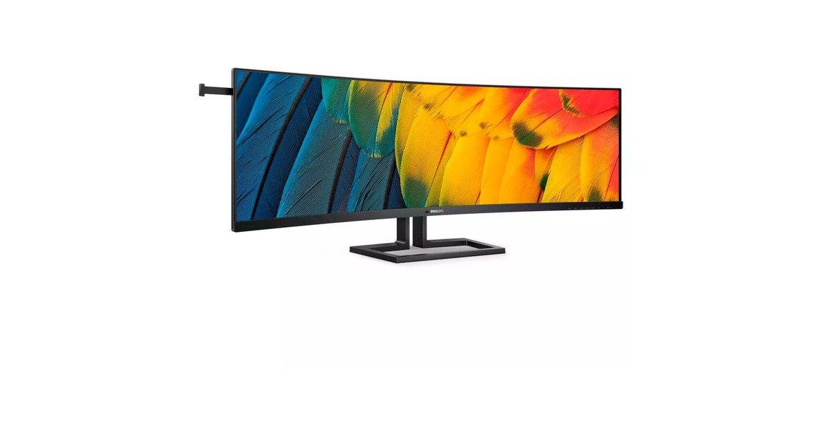 Philips 45B1U6900C/00, LED-Monitor(113 cm (45 Zoll), schwarz, DQHD, VA, Curved, Adaptive-Sync, 75 Hz)