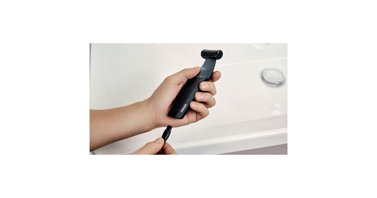 Philips BG3010/15 Bodygroom series 3000, Haarschneider(schwarz/dunkelgrau)