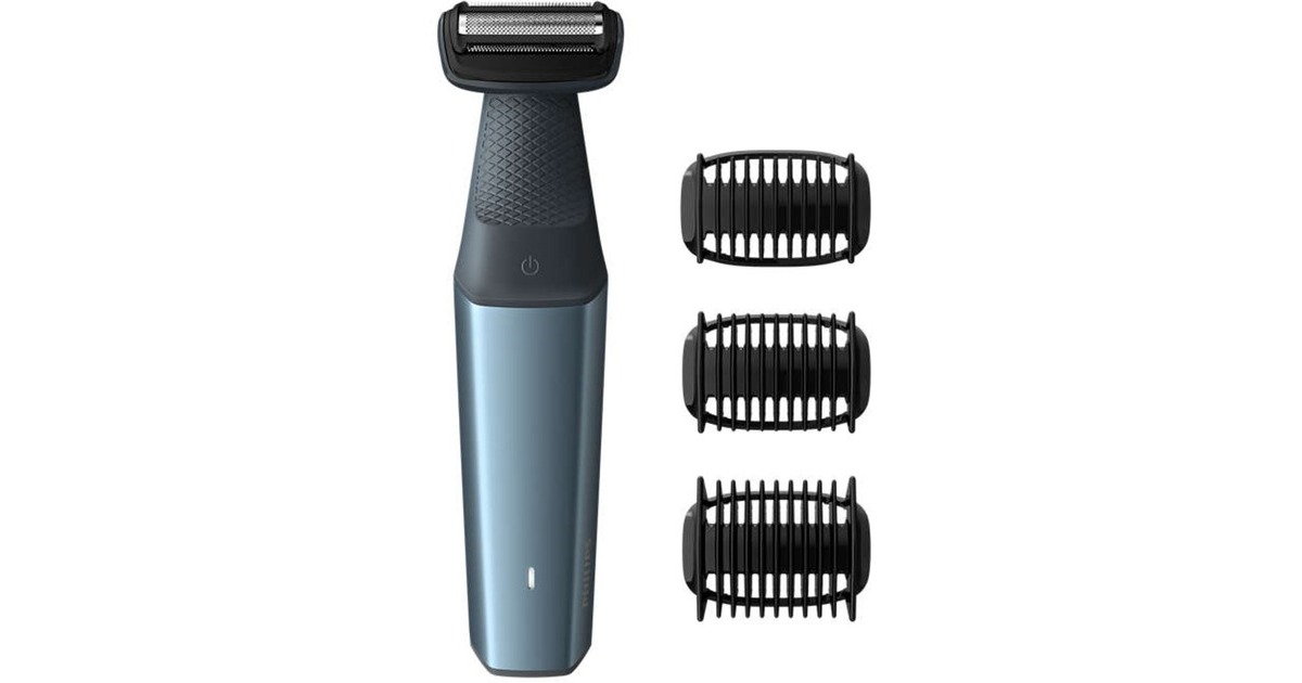 Philips BG3015/15 Bodygroom series 3000, Haarschneider(silber/dunkelgrau)