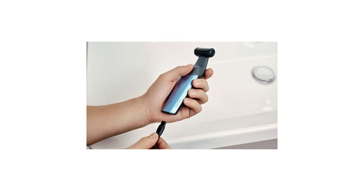 Philips BG3015/15 Bodygroom series 3000, Haarschneider(silber/dunkelgrau)