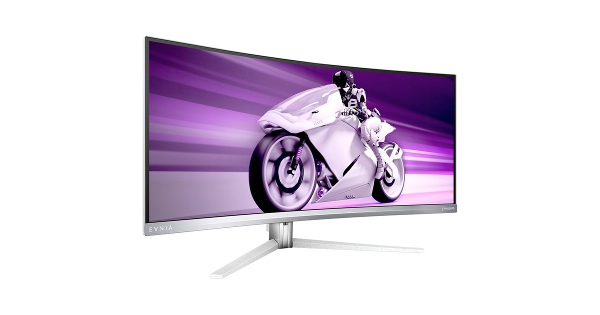 Philips Evnia 34M2C8600, OLED-Monitor(86 cm (34 Zoll), weiß/silber, WQHD, AMD FreeSync Premium Pro, HDMI, 175Hz Panel)