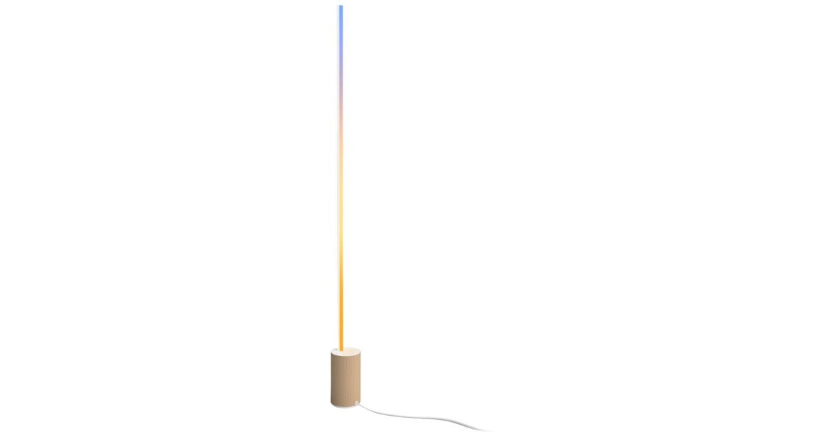 Philips Gradient Signe Stehleuchte, LED-Leuchte(weiß/holz)