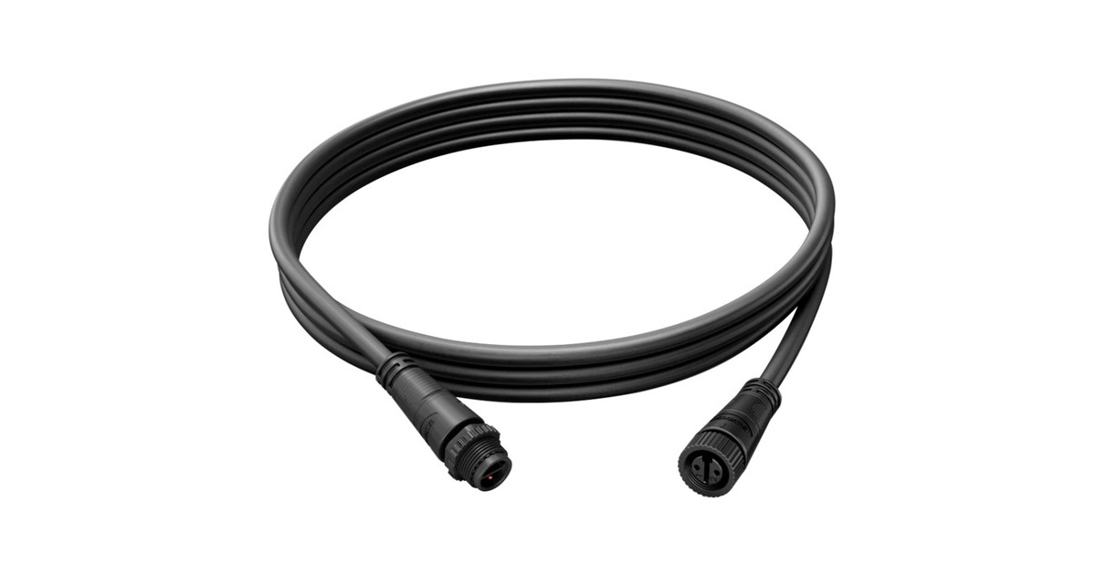 Philips Hue Outdoor Verlängerungskabel 2,5 Meter(schwarz)