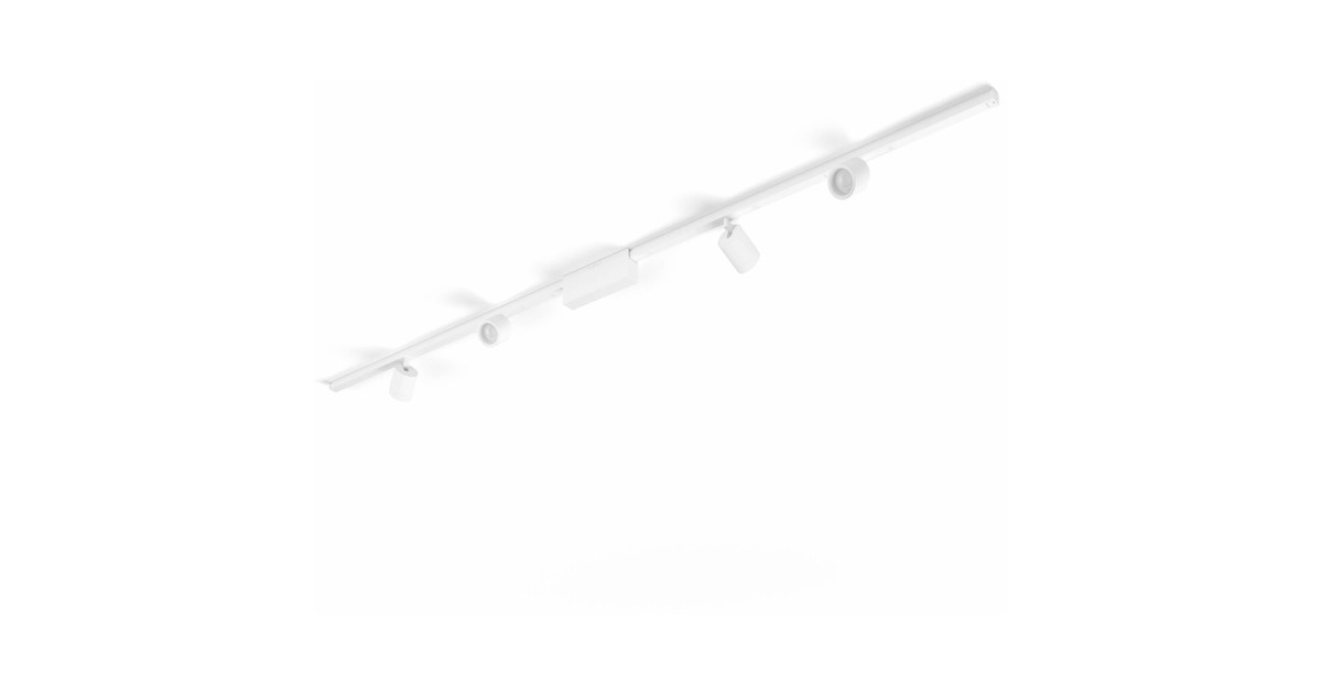 Philips Hue Perifo Basis-Set für die Decke (gerade, 4 Spots), Leuchte(weiß)