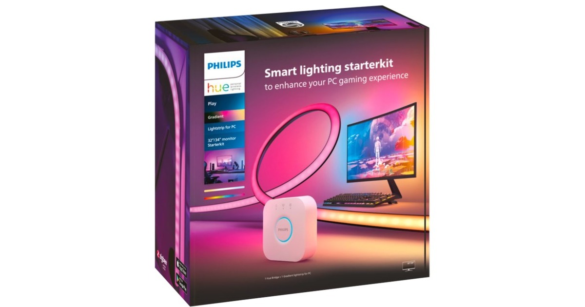 Philips Hue Play Gradient Lightstrip für PC (32-34