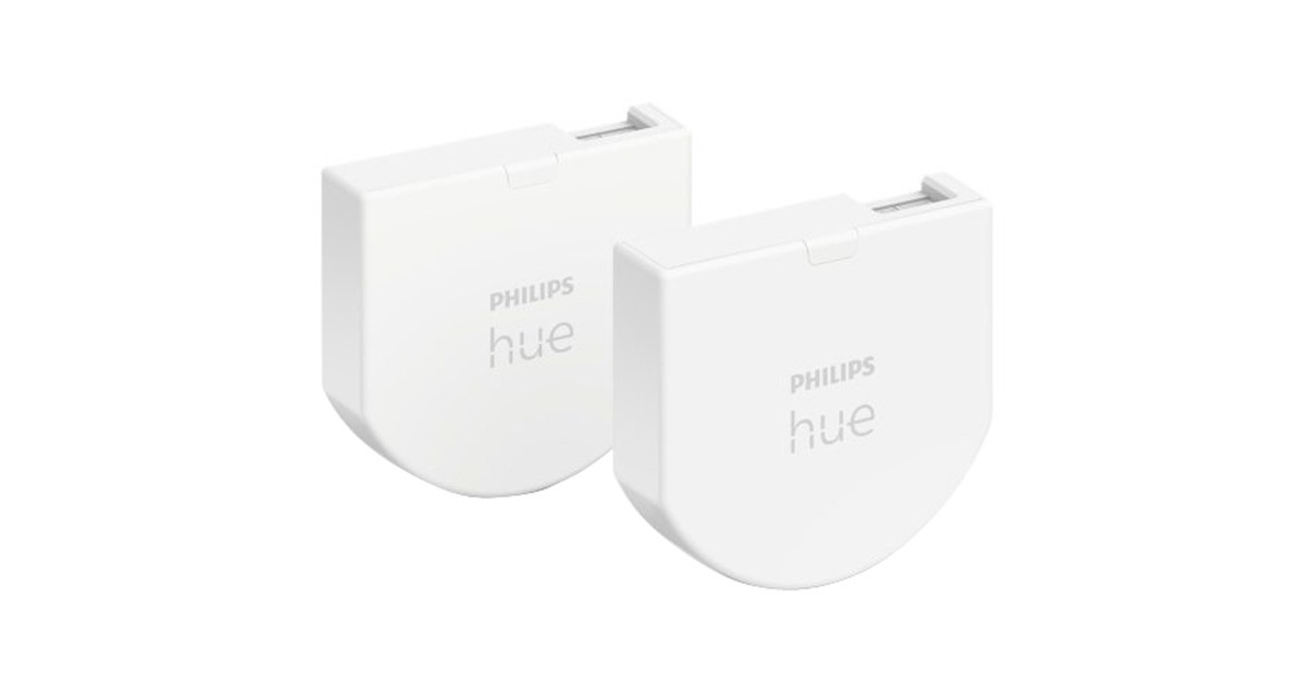 Philips Hue Wandschalter Modul(weiß, zweier Pack)