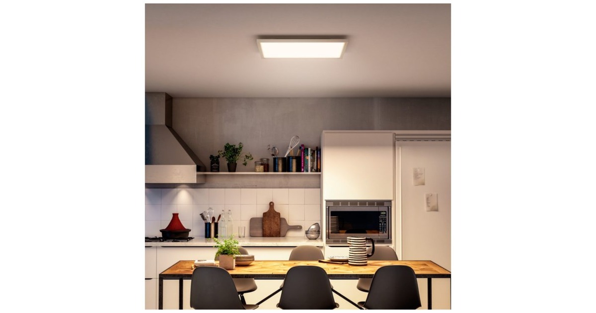 Philips Hue White Ambiance Aurelle Panelleuchte, LED-Leuchte(weiß)