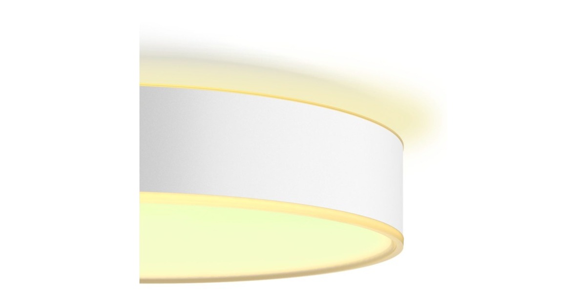 Philips Hue White Ambiance Devere Deckenleuchte, LED-Leuchte(weiß)