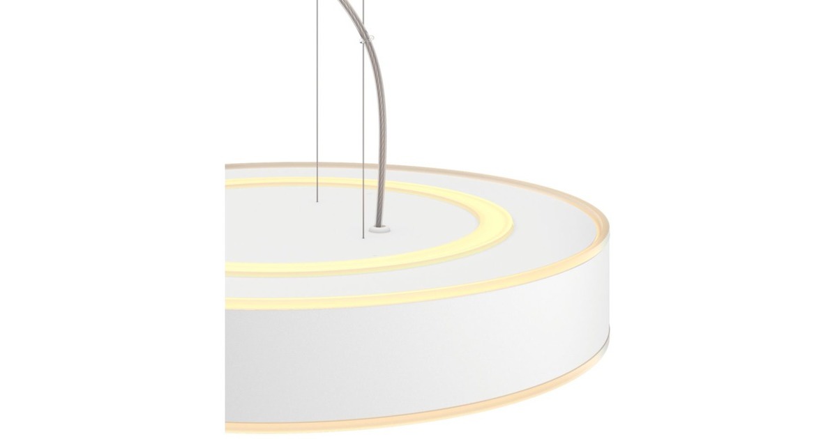 Philips Hue White Ambiance Enrave Pendelleuchte, LED-Leuchte(weiß)
