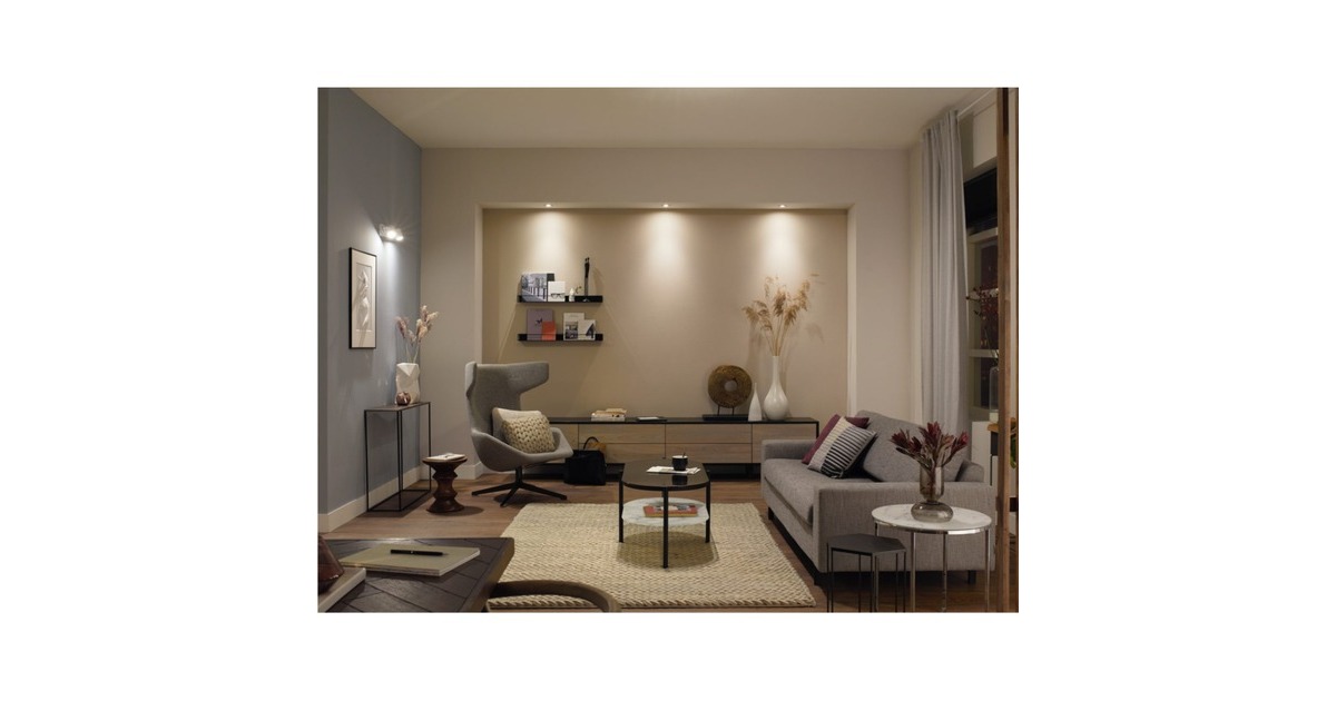 Philips Hue White Ambiance GU10, LED-Lampe(Dreierpack, ersetzt 35 Watt)