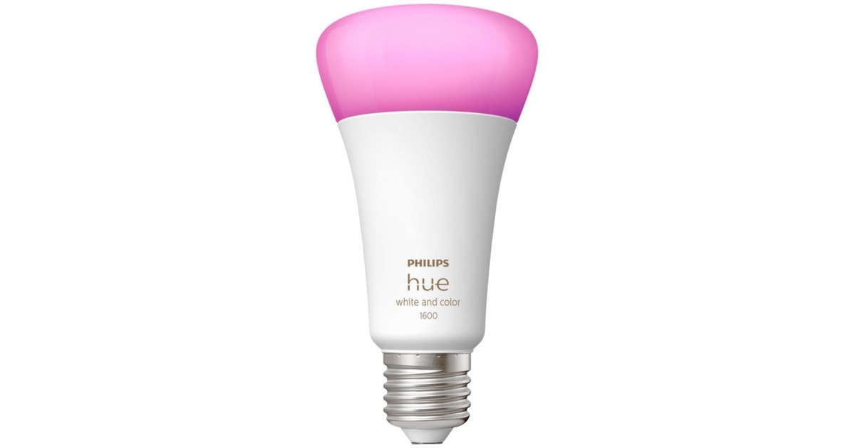 Philips Hue White & Color Ambiance A67 E27, LED-Lampe(ersetzt 75 Watt)