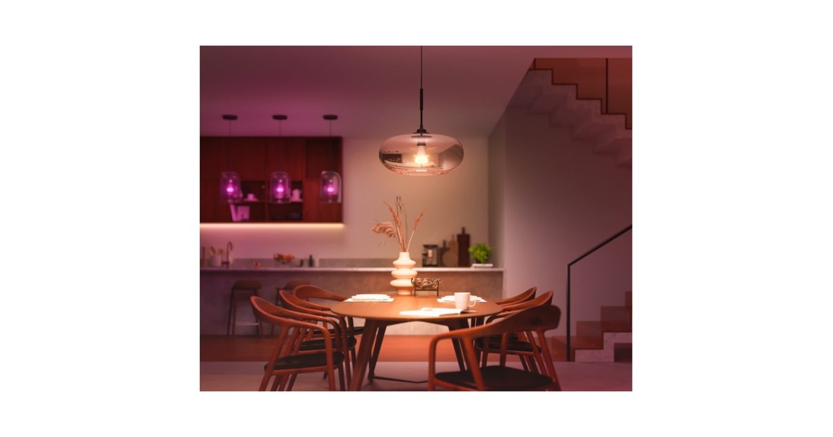 Philips Hue White & Color Ambiance A67 E27, LED-Lampe(ersetzt 75 Watt)