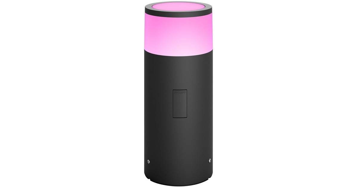 Philips Hue White & Color Ambiance Calla Sockelleuchte, LED-Leuchte(schwarz, Erweiterung)