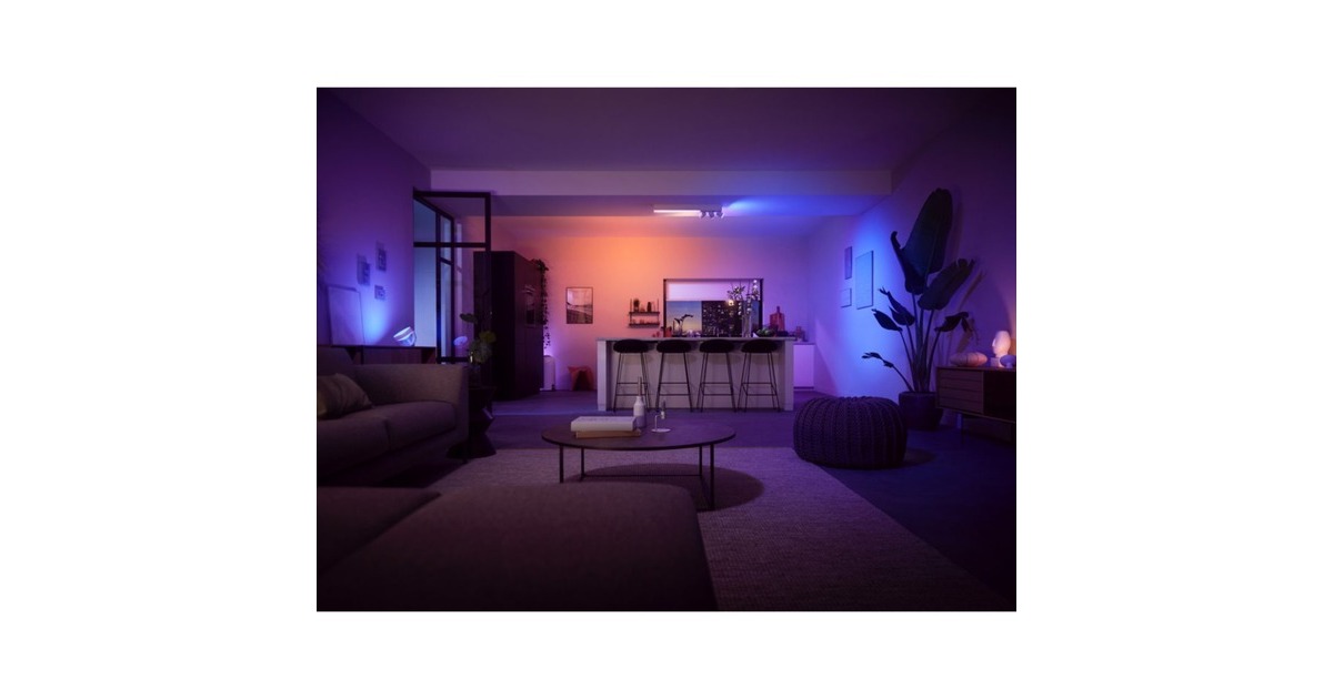 Philips Hue White & Color Ambiance Centris 3er-Deckenspot, LED-Leuchte(weiß)