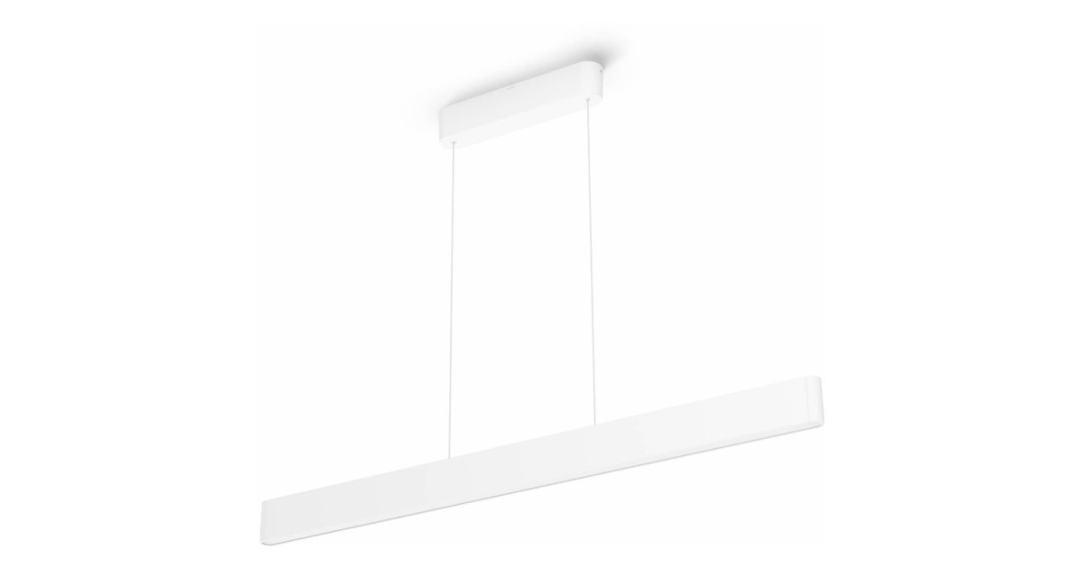 Philips Hue White & Color Ambiance Ensis Pendelleuchte, LED-Leuchte(weiß)