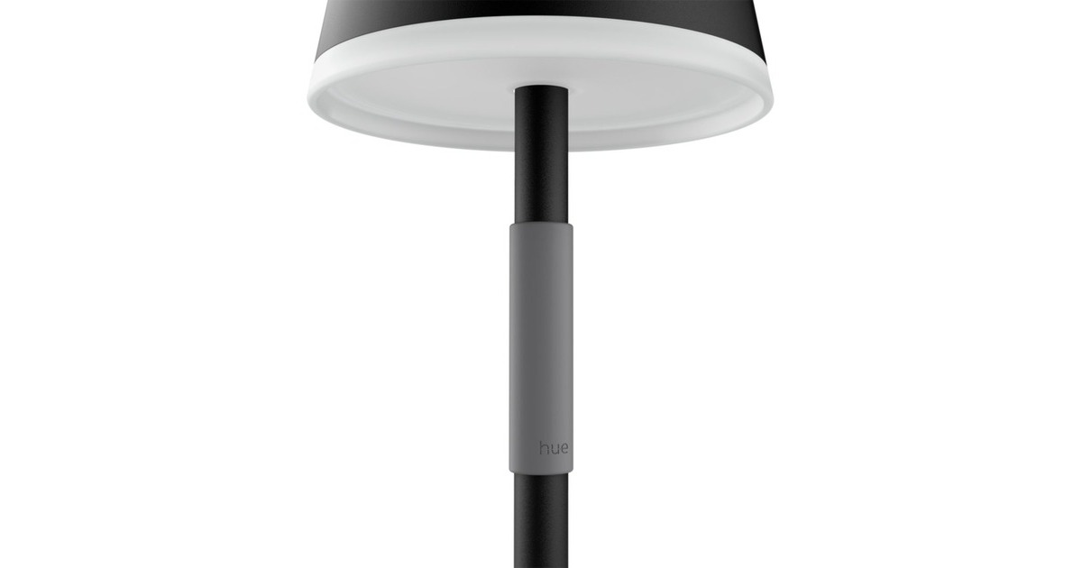 Philips Hue White & Color Ambiance Go tragbare Tischleuchte(schwarz)