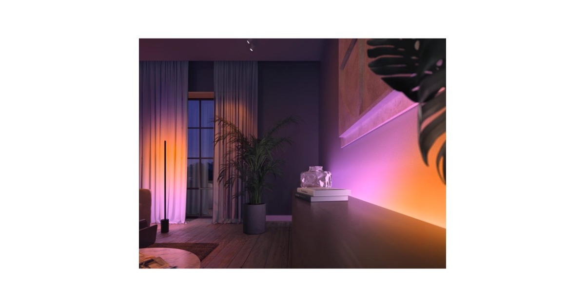 Philips Hue White & Color Ambiance Hue Gradient Lightstrip Verlängerung, LED-Streifen(1 Meter)
