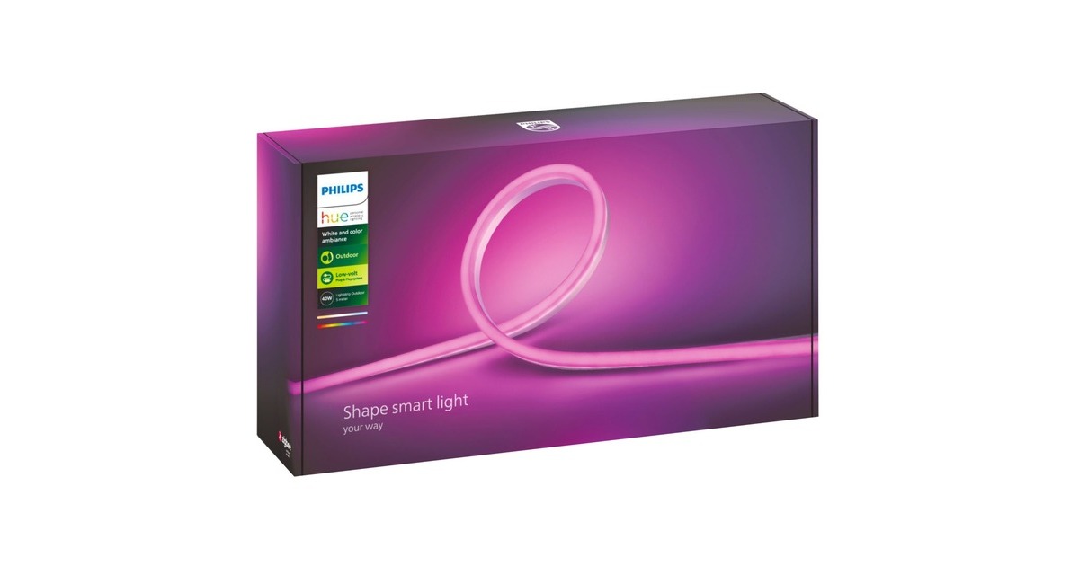 Philips Hue White & Color Ambiance Outdoor Lightstrip 5 Meter, LED-Streifen