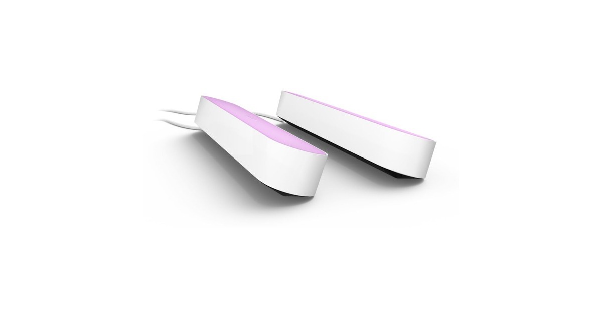 Philips Hue White & Color Ambiance Play Lightbar, LED-Leuchte(weiß, Doppelpack)