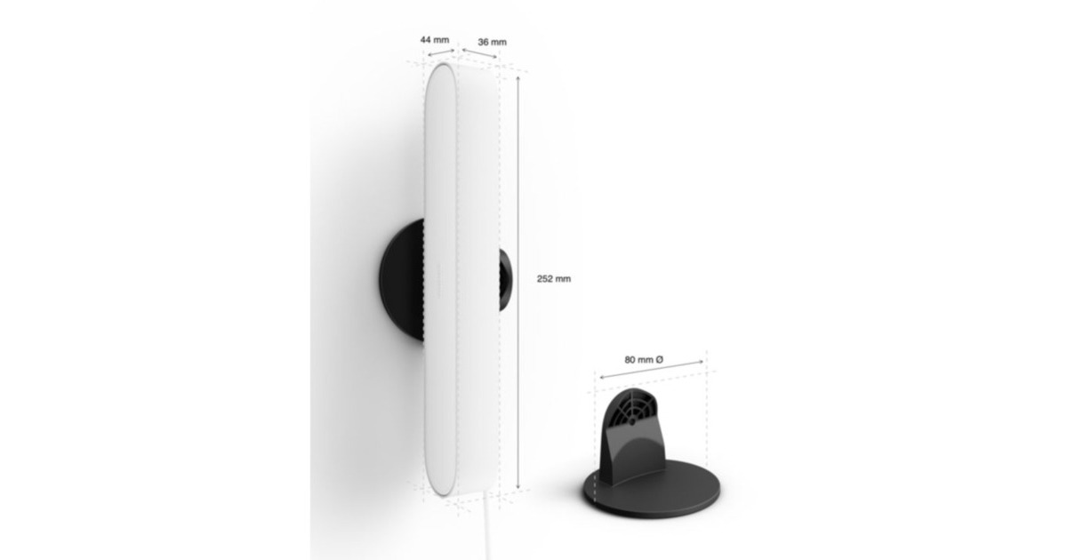 Philips Hue White & Color Ambiance Play Lightbar, LED-Leuchte(weiß, Doppelpack)