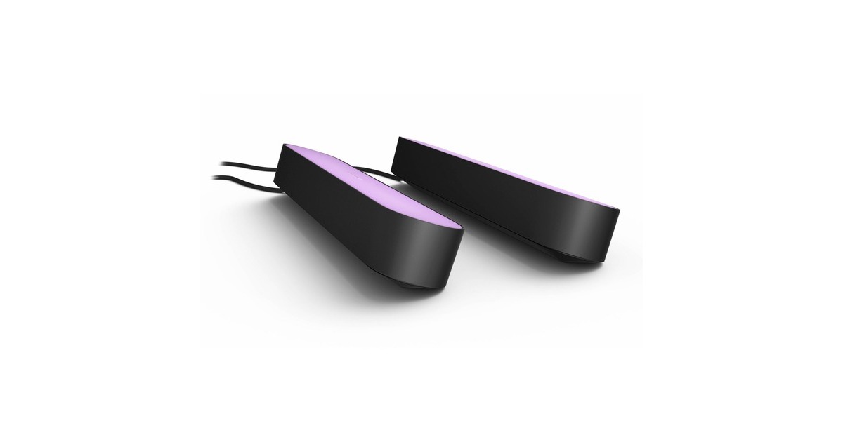Philips Hue White & Color Ambiance Play Lightbar, LED-Leuchte(schwarz, Doppelpack)
