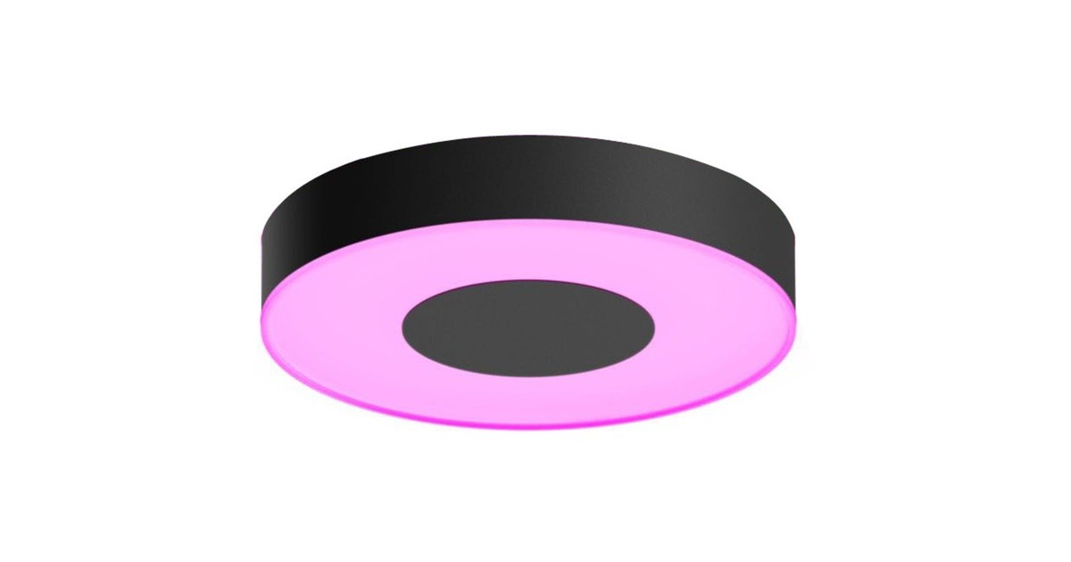 Philips Hue White & Color Ambiance Xamento Deckenleuchte, LED-Leuchte(schwarz)