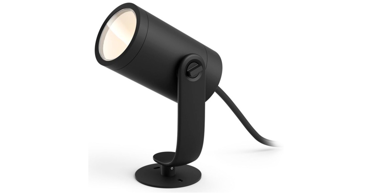 Philips Hue White and color ambiance Lily Gartenstrahler, LED-Leuchte(schwarz, Basis-Set)