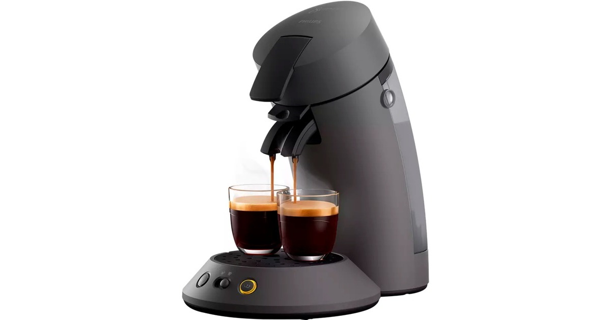 Philips Senseo Original Plus , Padmaschine(grau, CSA210/50)