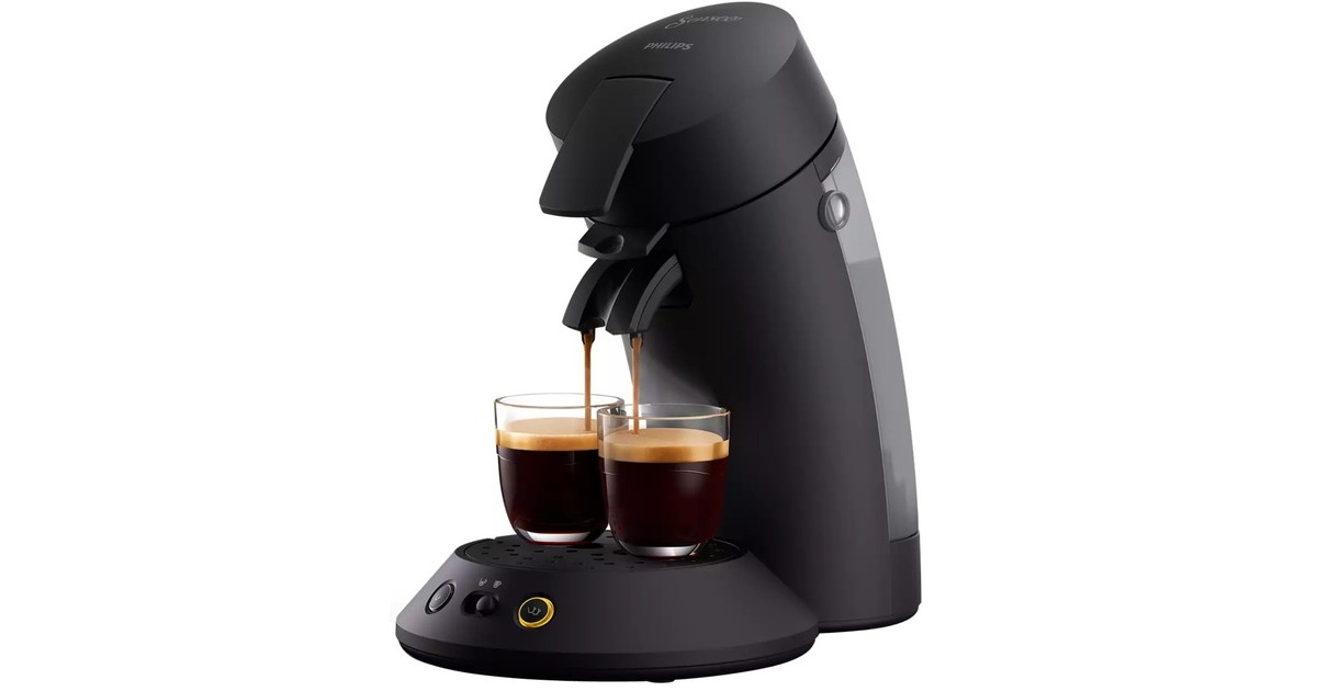 Philips Senseo Original Plus , Padmaschine(schwarz (matt), CSA210/60)