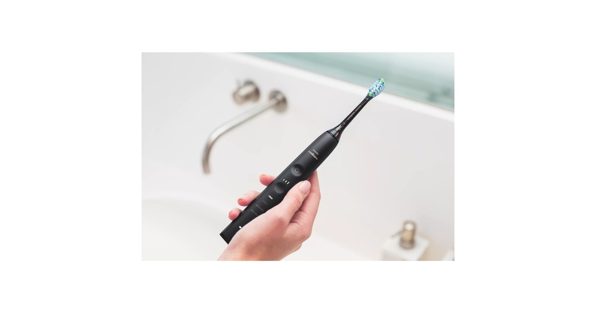 Philips Sonicare DiamondClean HX9914/61, Elektrische Zahnbürste(roségold/schwarz, inkl. 2. Handstück)