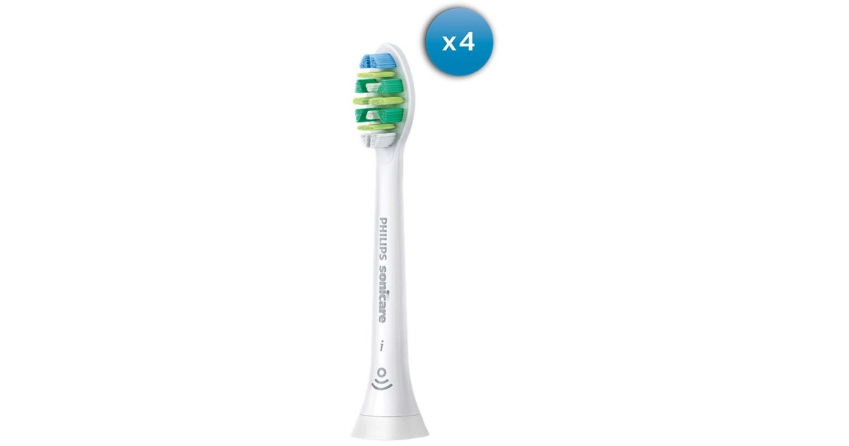 Philips Sonicare HX9004/10 i InterCare Standard 4er, Aufsteckbürste(weiß)