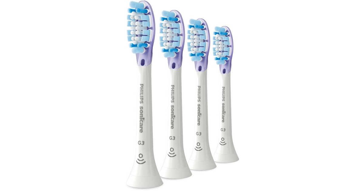 Philips Sonicare HX9054/17 G3 Premium Gum Care 4er, Aufsteckbürste(weiß)