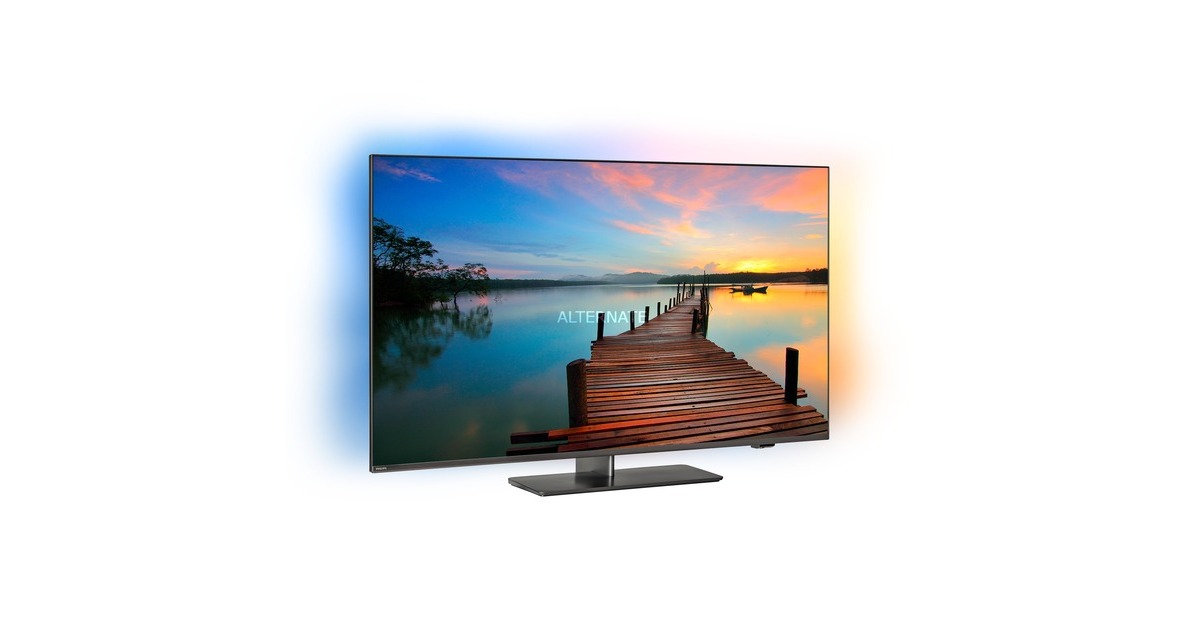 Philips The One 43PUS8818/12, LED-Fernseher(108 cm (43 Zoll), dunkelgrau, UltraHD/4K, WLAN, Ambilight, Dolby Vision, HDR, 120Hz Panel)
